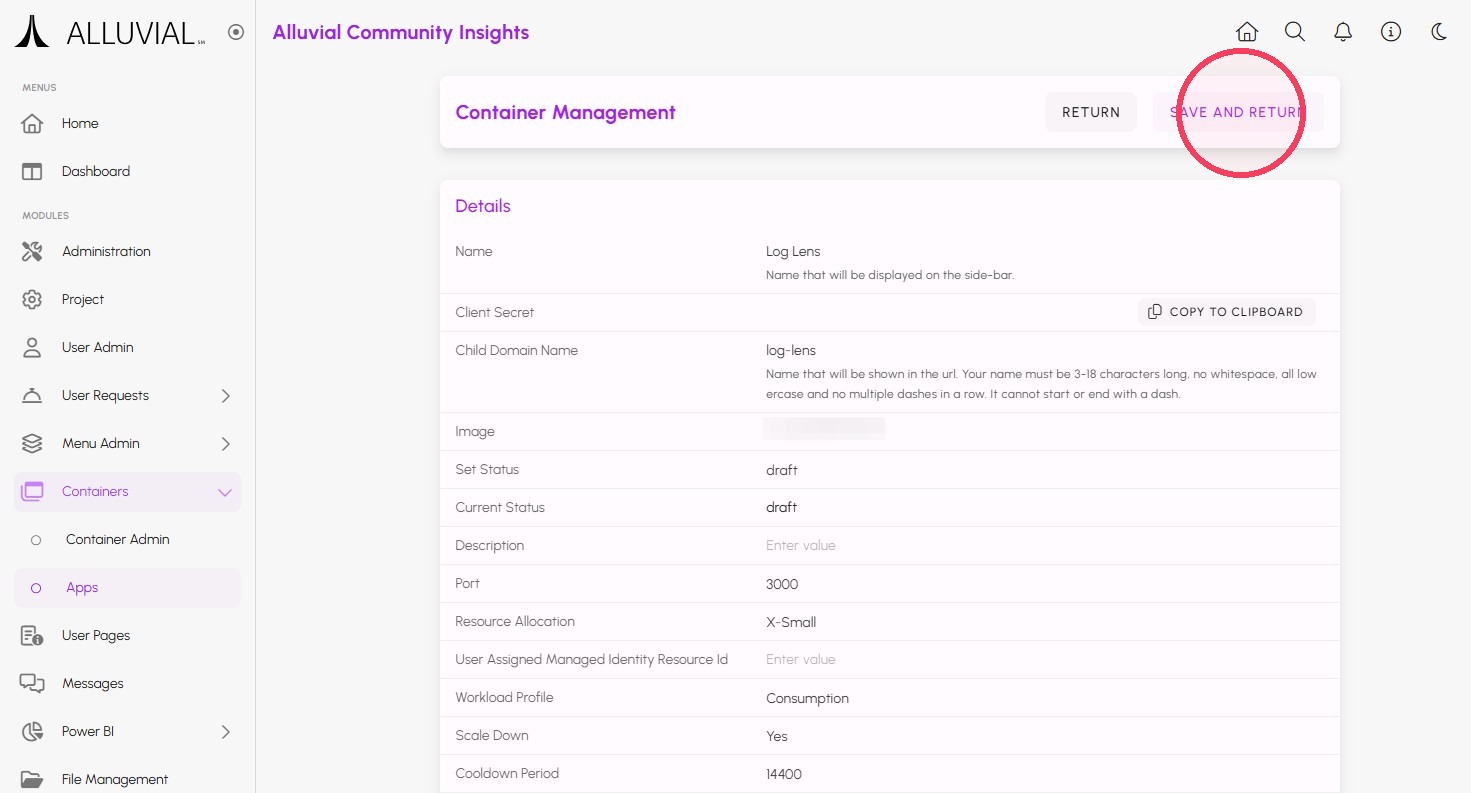 Containerized Apps Form Draft