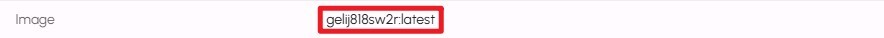 Containerized Apps Image Name